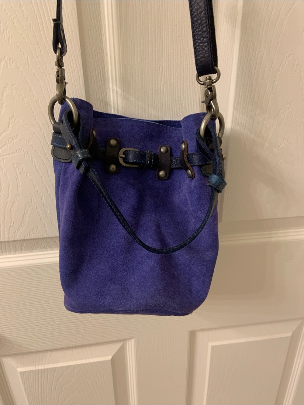 Free People Soren Suede Bucket Bag
